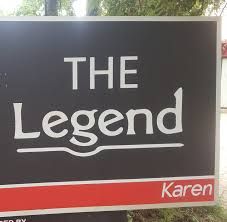 Logo Legend Karen